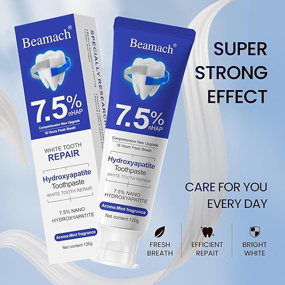 Smart Enamel Guard Toothpaste for Daily Protection & Whitening Boost
