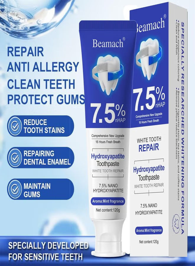 Hydroxyapatite Enamel Repair Bright Smile Toothpaste